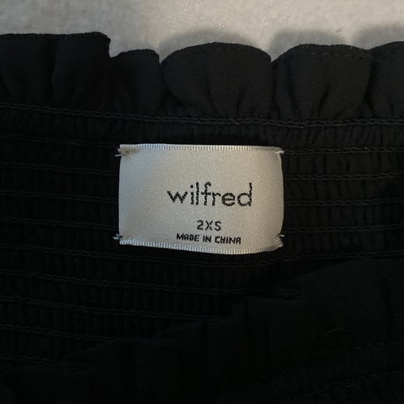 NWOT Wilfred Aritzia black float dress XX2 - Picture 2 of 2